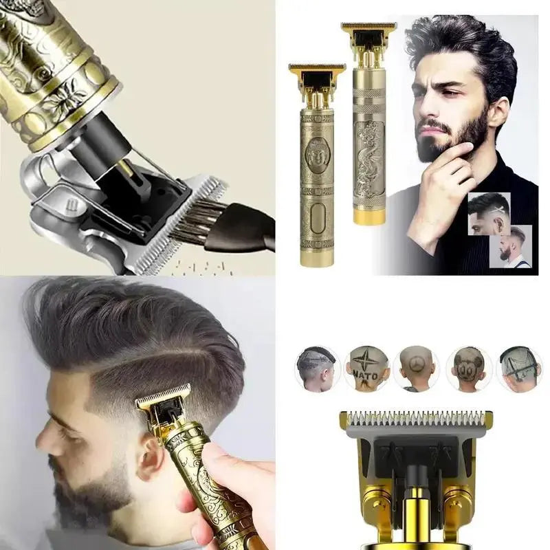 Máquina de corte de cabelo masculina profissional