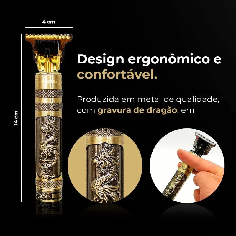 Máquina de corte de cabelo masculina profissional